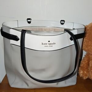 Kate Spade Black and White Tote Bag